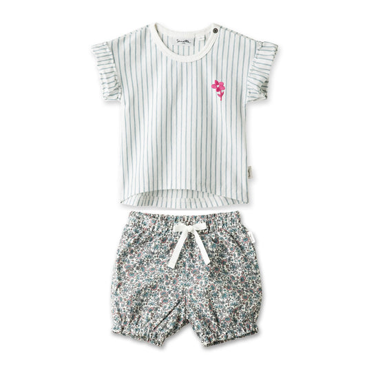 Sanetta Baby Set T-Shirt und Shorts 11392