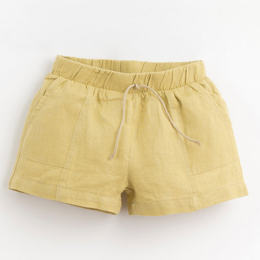 Play up Baby Leinen Shorts 1AM11702 grün