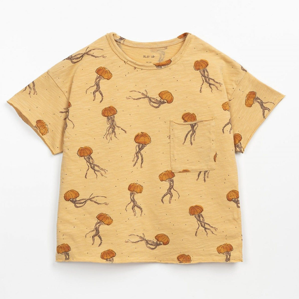 Play up T-Shirt 1AO/3AO11055 Jellyfish gelb