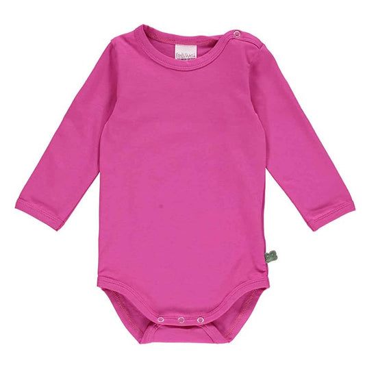 Fred's World fuchsia Baby-Body Langarm Alfa