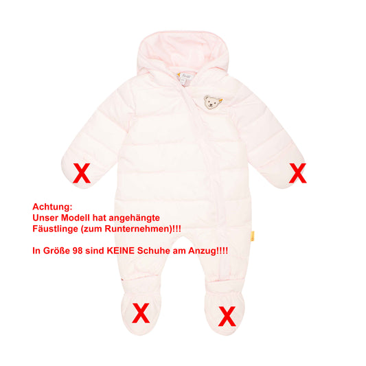 Steiff Schneeoverall Schneeanzug 6843841 rosa