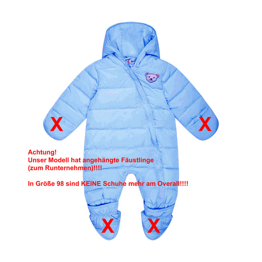 Steiff Schneeoverall Schneeanzug 6843841 hellblau