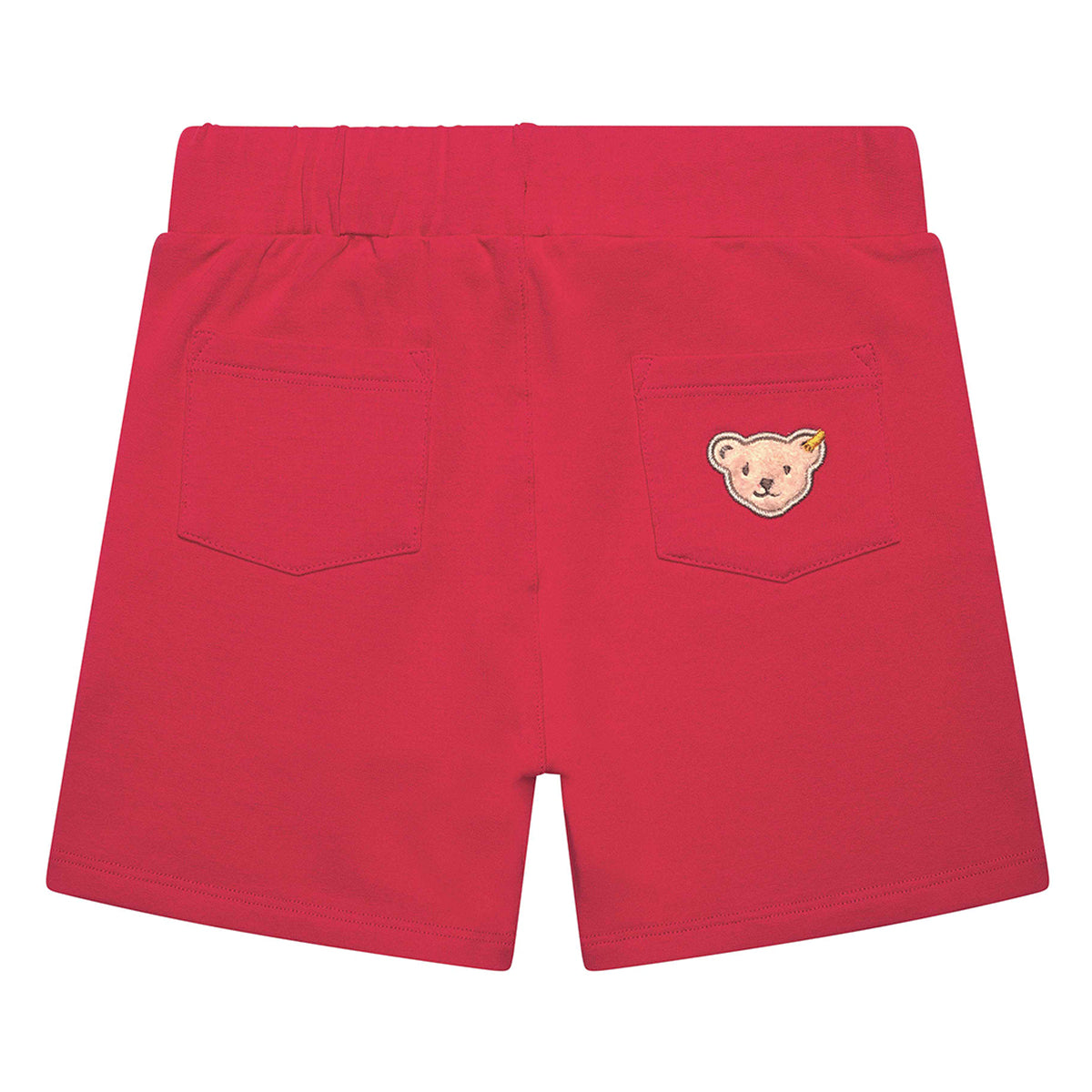 Steiff Buben Sweat Shorts 2212134 in rot