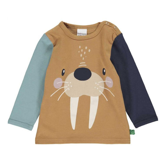 Fred's World Baby T-Shirt Langarm Polar Walrus