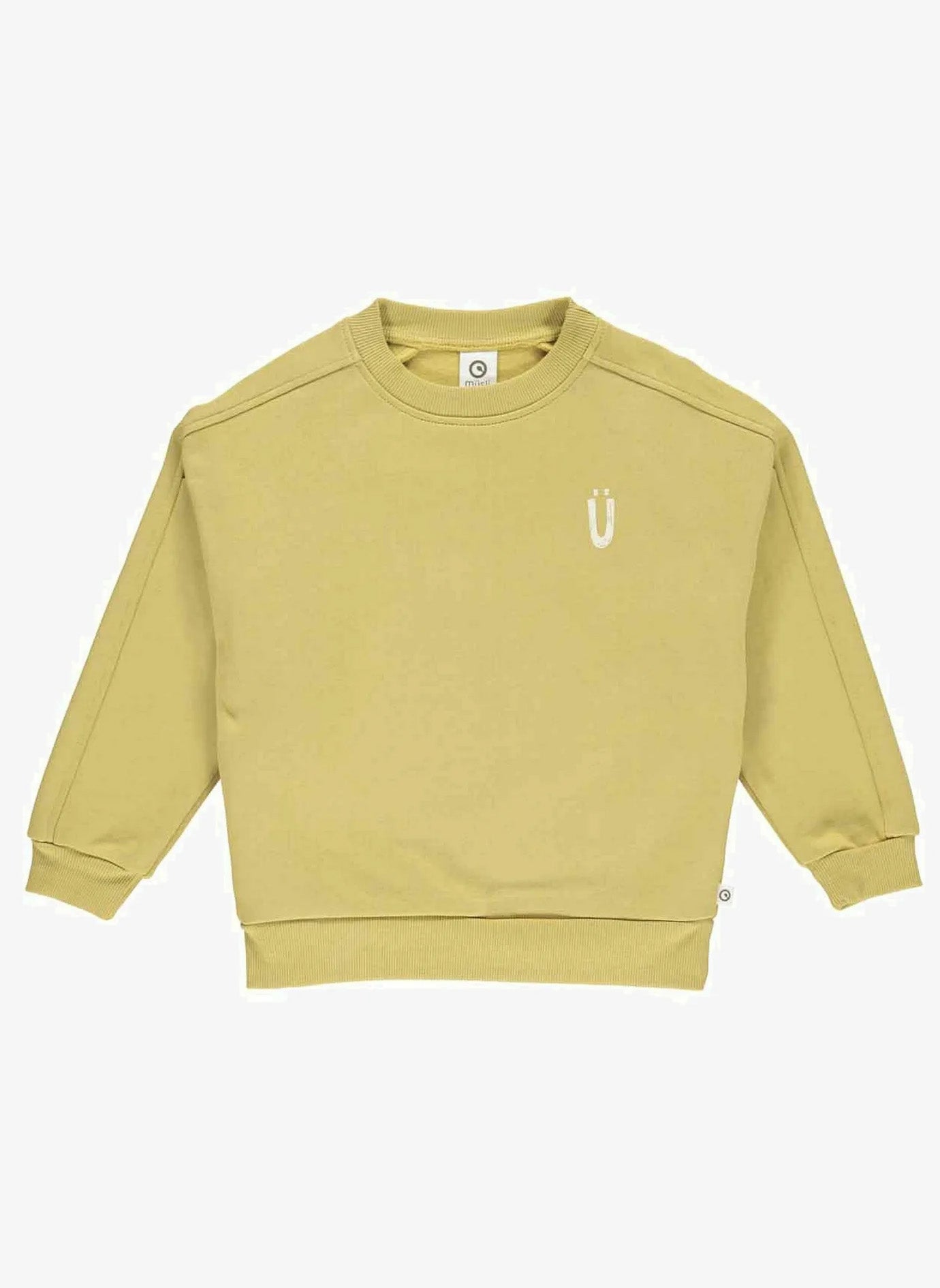 Müsli Sweatshirt uni moss