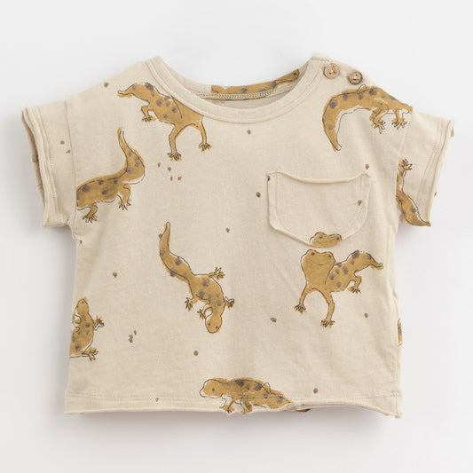 Play up Baby T-Shirt 1AM11057 Gecko Salamander Druck