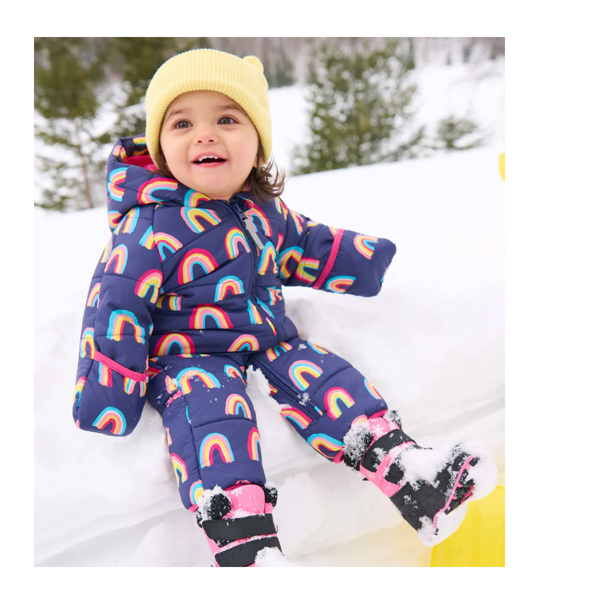 Hatley Baby Schneeoverall Schneeanzug Regenbogen F22RLI1526