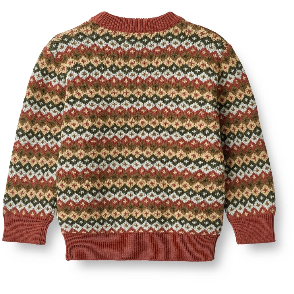 Wheat Jacquard Pullover Elias rost