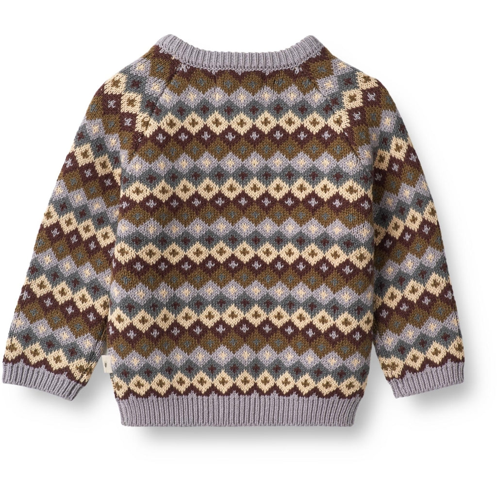 Wheat Jacquard Pullover Mimi lavendel